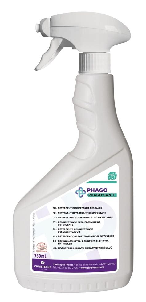 Christeyns Phago Sanit Disinfectant Detergent Phago Sanit Disinfectant