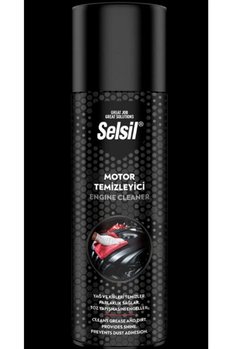 Selsil Susuz Motor Temizleme Spreyi Engine Cleaner 500ml Fiyatı