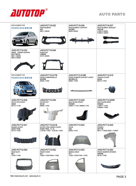 Kia Picanto Parts Catalogue Ubicaciondepersonascdmxgobmx