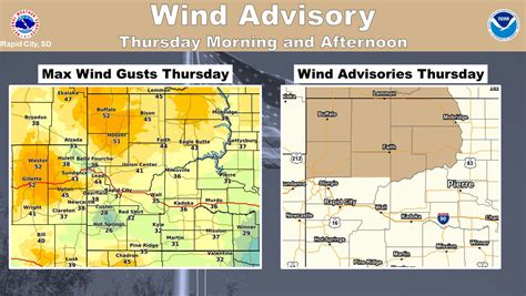 Nws Rapid City On Twitter A Wind Advisory Has Been Issued For