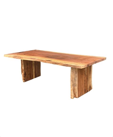 Solid Redwood Slab Dining Table Etsy