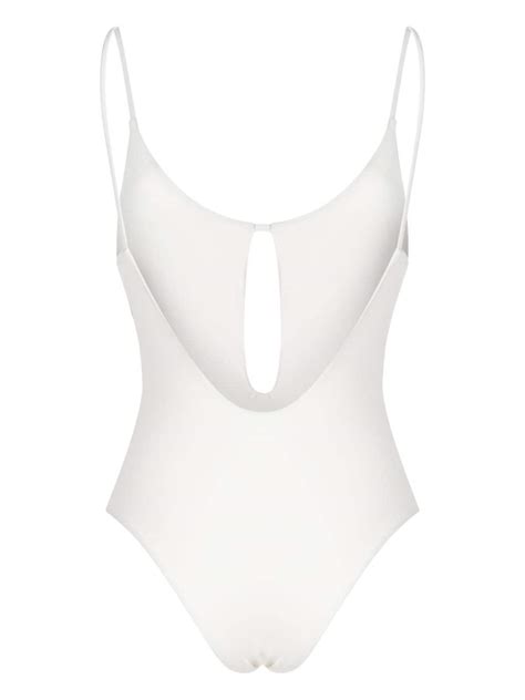 Anemos The Keyhole Open Back Swimsuit Farfetch