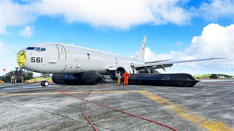 navy scraps p  poseidon  ran   runway  hawaii  years