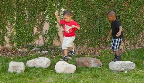 Stepping Boulders Set Of 5 The Adventurous Child Preschool