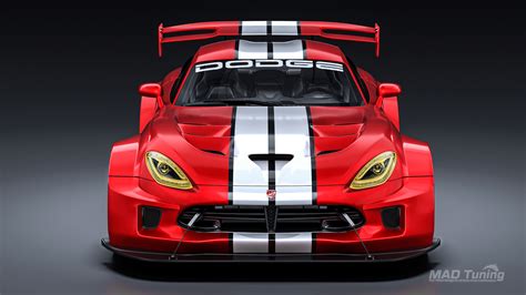 ArtStation - Dodge Viper ACR 2016 custom racing wide body kit