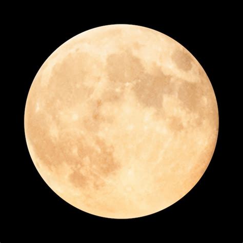 Premium Photo Full Orange Moon