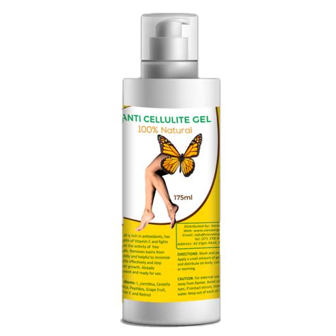 Anti Cellulite Gel Sievaorganic PTA