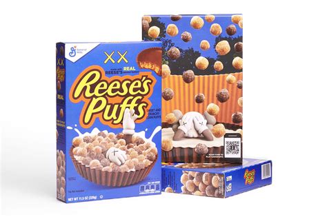 Reeses Puff X Kaws Cereal Launch Release Info Hypebeast