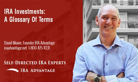 ira investments  glossary  terms