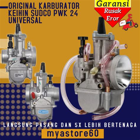 Jual Karburator Karbu Carburator Karbulator PWK 24 PWK24 SUDCO Keihin