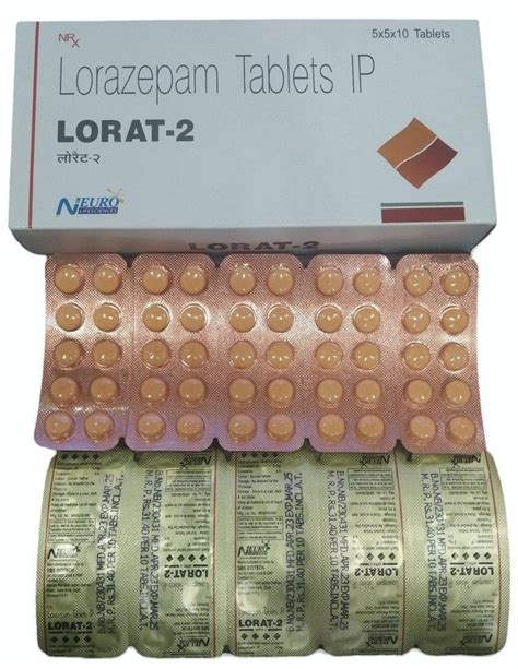 Lorazepam Tablets Ip Strength Mg At Rs Stripe In Nagpur Id