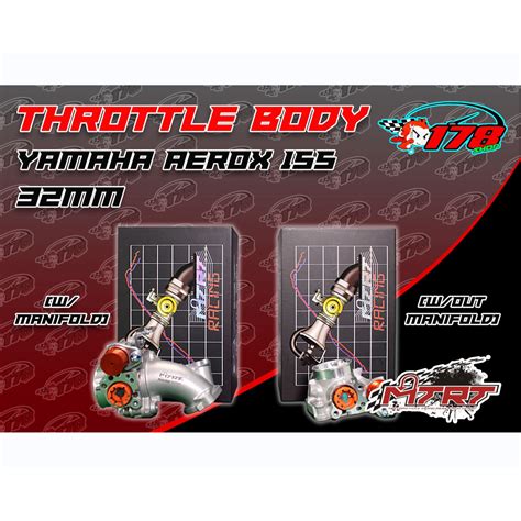 Mtrt Yamaha Aeroxnmax V2 Throttle Body Shopee Philippines