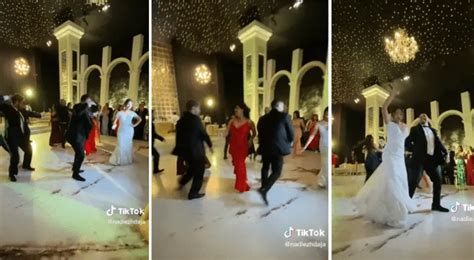 Pareja recrea coreografías de High School Musical para su boda y causan