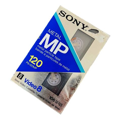 Fita Virgem Sony Metal MP 120 P6 120MP Video 8 Mm Cassette Video