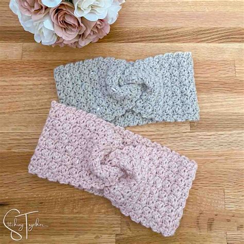 Blooming Headband Pdf Pattern Easy Crochet Ear Warmer DIY Headband