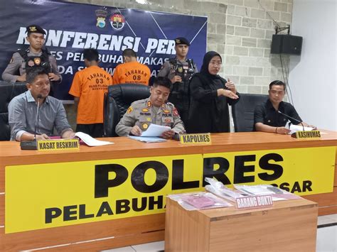 Mucikari Prostitusi Online Via Michat Dibekuk Polres Pelabuhan Makassar