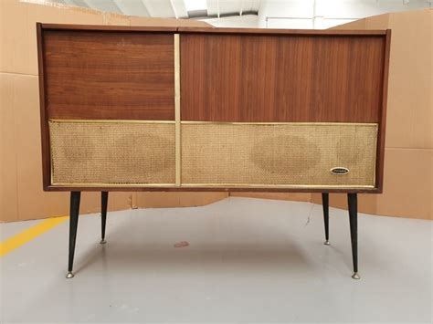 Philco Custom Mobile Radio And Turntable In Italy