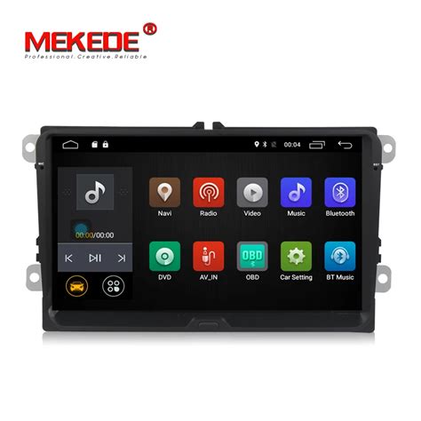 Mekede Quad Core Polegada Android R Dio Do Carro Dvd Player