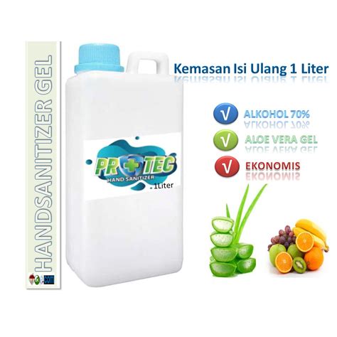 Jual Hand Sanitizer 1 Liter Gel Seperti Antis Gel Harga Murah Shopee