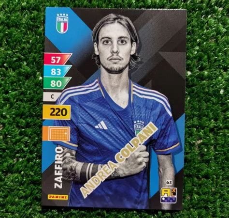 CARD ADRENALYN XL Azzurri Calciatori Panini 2024 N63 Colpani Euro