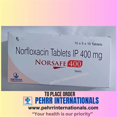 Norfloxacine Mg Tablets At Rs Stripe Norfloxacin Tablet In