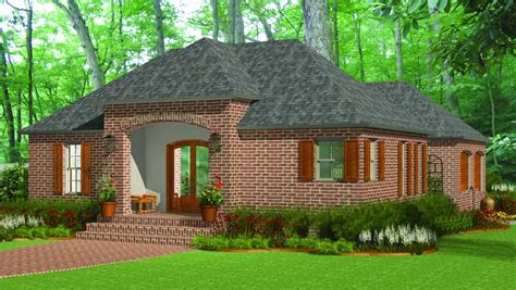 Southern Traditional House Plan With 4 Beds And Brick Exterior 1686