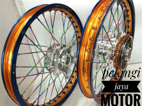 Jual Sepaket Velg Tdr Original Uk Tromol Jari Motor