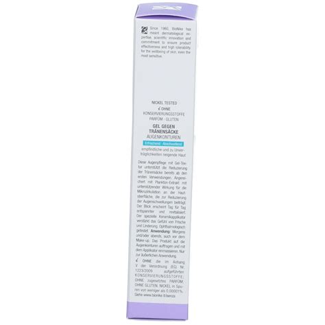 Bionike Defence Eye Gel Anti Poches Contour Des Yeux Anti Gonflement