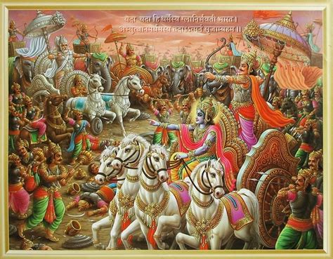 Mahabharata The Mahabharata Krishna Ganesha Art