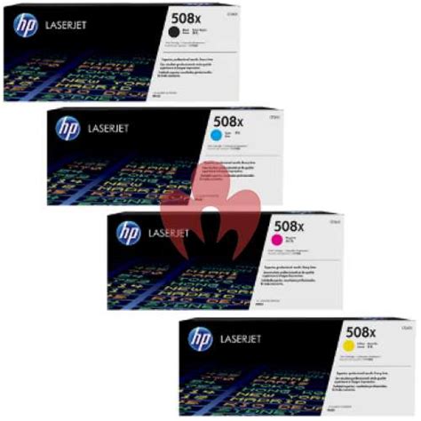 HP CF360X CF361X CF362X CF363X Toner Cartridge 508X X 4 Pack Genuine