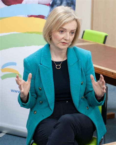 Liz Truss Discusses Stint As Prime Minister Aims For West Norfolk