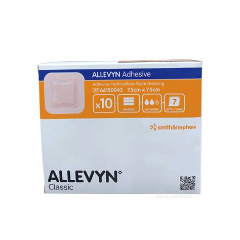 Allevyn Adhesive Dressing X Cm Barrier Healthcare