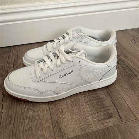 Brand New white Reebok Sneakers size 8.5 - Depop