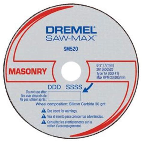 Dremel Saw Max Masonry Cutting Blade | The Home Depot Canada