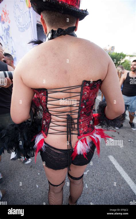 Gay Pride Madrid Stock Photo Alamy