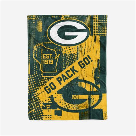 Offically Licensed Nfl 60 X 80 Raschel Throw Packers 21257333 Hsn