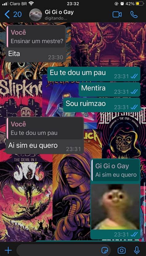 Claro Br Gi Gio Gay Digitando Di Tando Voc Ii Ensinar Um Mestre Eita Eu Te Dou Um