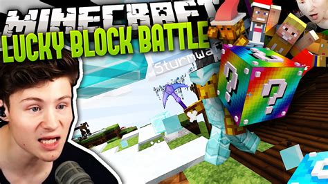 ALLE KLAUEN BEI MIR Minecraft LUCKY BLOCK BATTLE 8 Dner YouTube