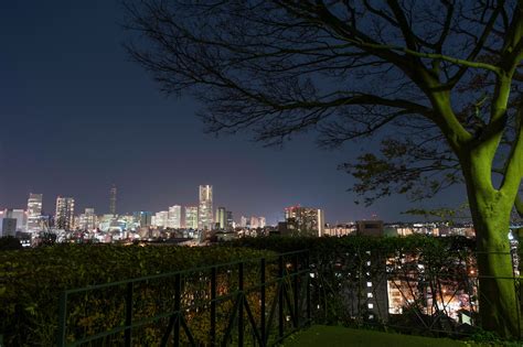 浅間台みはらし公園（神奈川県横浜市西区）の夜景写真 こよなく夜景を愛する人へ