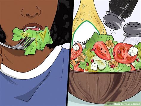 How To Toss A Salad 13 Steps With Pictures Wikihow