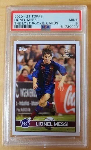 Topps The Lost Rookie Cards Lionel Messi Psa Catawiki