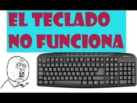 No Funciona El Teclado Windows 10 Image To U