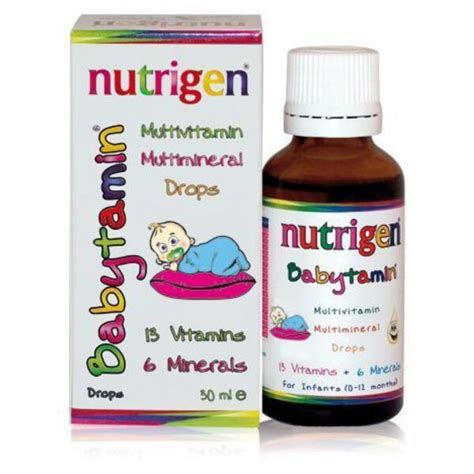 Nutrigen Babytamin Drops 30ml Florifarma