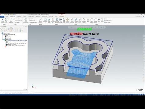 Tutorial Mastercam Hign Speed Toolpath Dynamic Mill YouTube