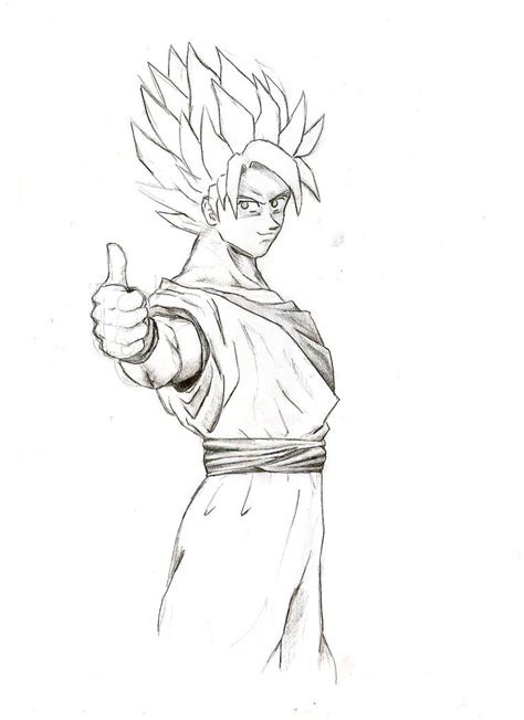 Ss1 Goku By Sanoo32 On Deviantart