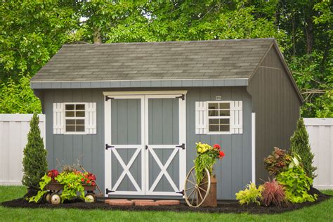 The Standard Saltbox Shed Kit A Garden Shed Kit