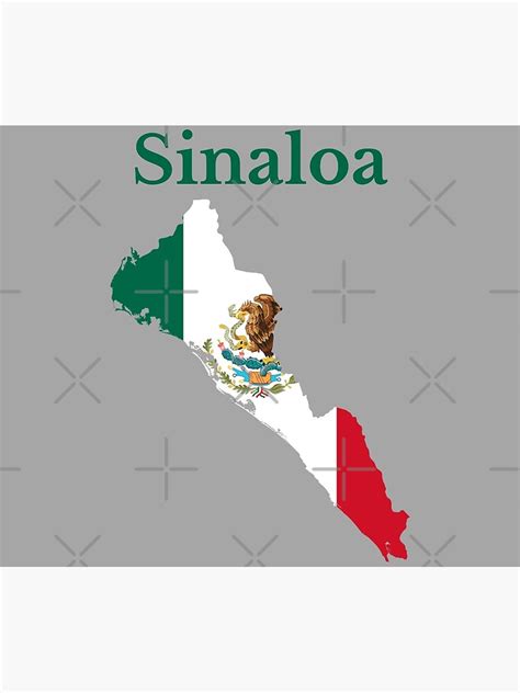 Lámina artística «Mapa del Estado de Sinaloa, México.» de marosharaf | Redbubble