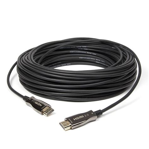 Electrónica Gimeno Cable HDMI 2 0 Fibra óptica 25mts 4K 60Hz