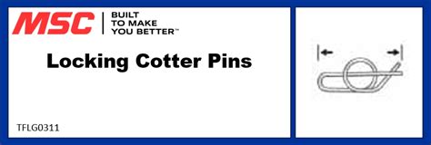 Locking Cotter Pins – MSC