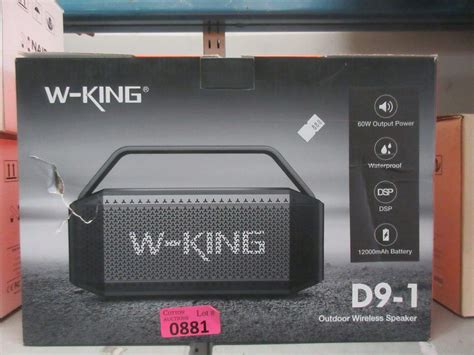 W-King D9-1 Outdoor Wireless Speaker